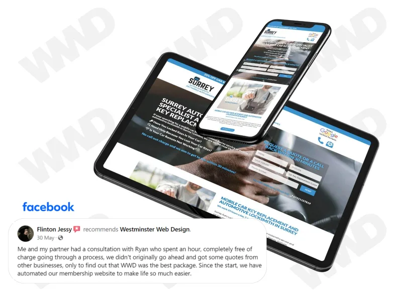 Westminster Web Design London